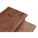 22'' Tall Solid Wood Nesting End Tables