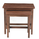 22'' Tall Solid Wood Nesting End Tables