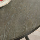 Iron Manufactured Wood Dining Table