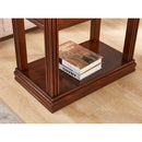 23'' Tall Block End Table with Storage