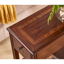 23'' Tall Block End Table with Storage