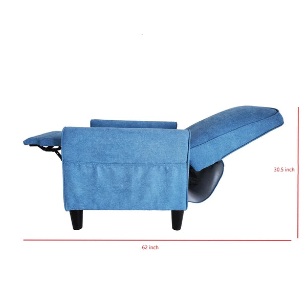 Mid-century Modern-looking Wide Manual Standard Recliner