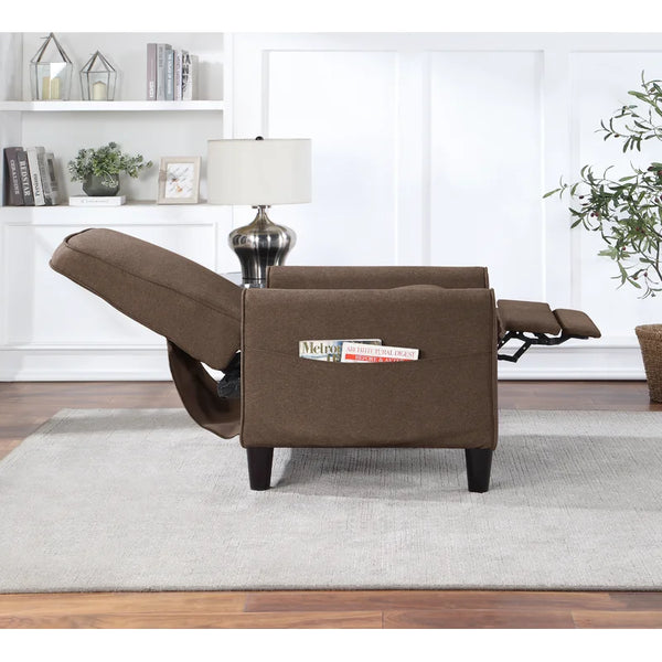 Mid-century Modern-looking Wide Manual Standard Recliner