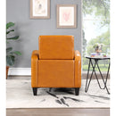 Faux Leather Club Recliner Chair