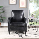 Faux Leather Club Recliner Chair