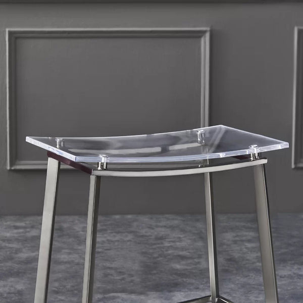 Medium Gray 25.5" Counter Stool