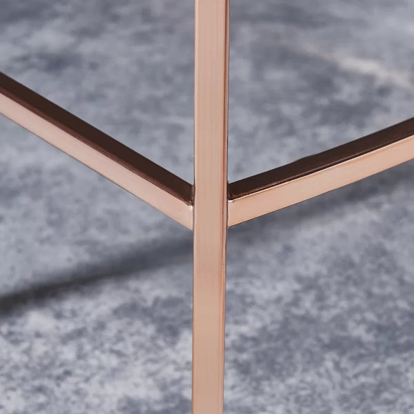 Rose Gold 25.5" Counter Stool