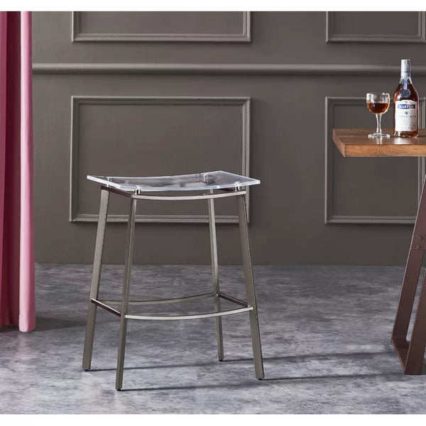 Medium Gray 25.5" Counter Stool