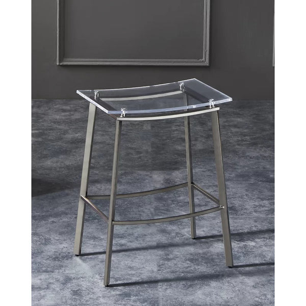 Medium Gray 25.5" Counter Stool