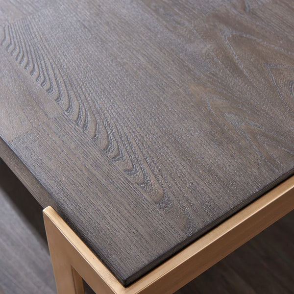 Gerrity Floor Shelf Coffee Table with Storage