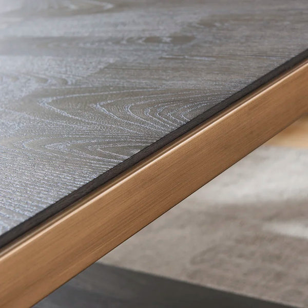 Gerrity Floor Shelf Coffee Table with Storage