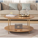 Brown Gerst 4 Legs Coffee Table with Storage