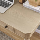 White Talbotton Manufactured Wood Writing Desk