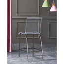 Virginia 25.5" Counter Stool-Medium Gray