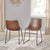 Faux Leather Side Chair (Set of 2)